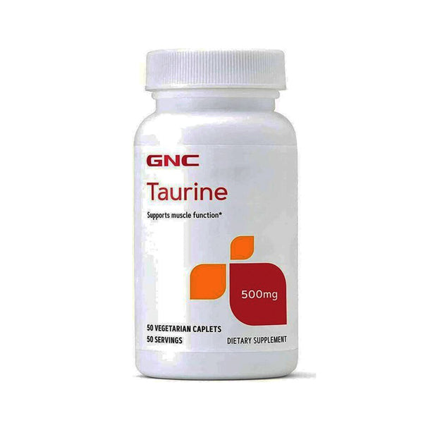 GNC Taurine 500mg, 50 Ct - My Vitamin Store