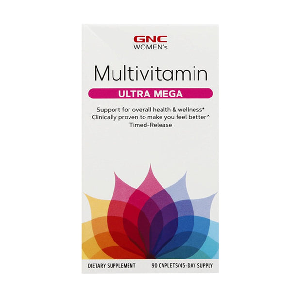 GNC Women's Multivitamin Ultra Mega, 90 Ct - My Vitamin Store