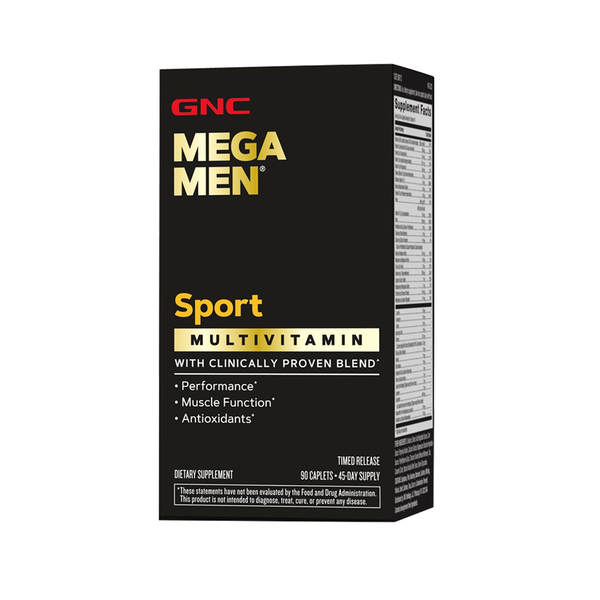 GNC Mega Men Sport Timed Release, 90 Ct