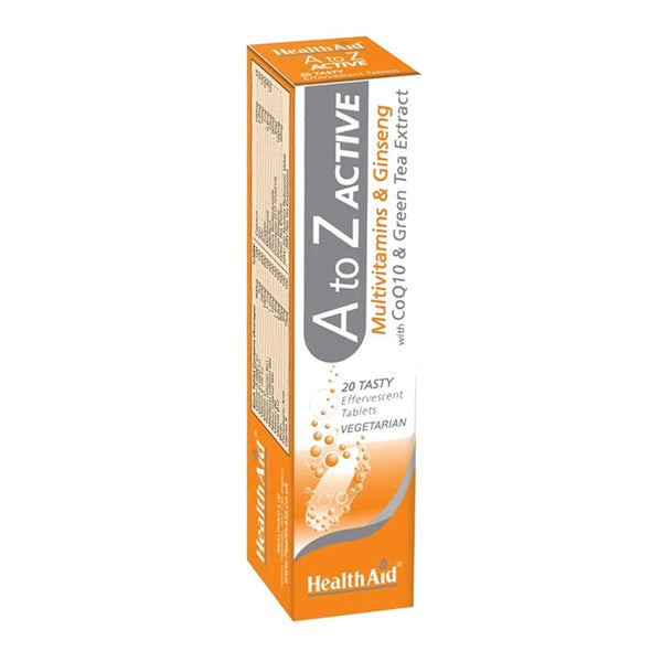 HealthAid A to Z Active Effervescent Tablets - My Vitamin Store