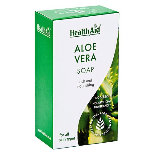HealthAid Aloe Vera Soap - My Vitamin Store