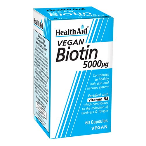 HealthAid Biotin 5000mcg - My Vitamin Store