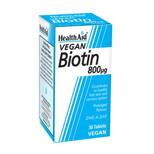 HealthAid Biotin 800mcg - My Vitamin Store