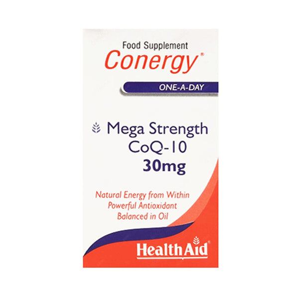 HealthAid Conergy CoQ-10, 15 Ct - My Vitamin Store
