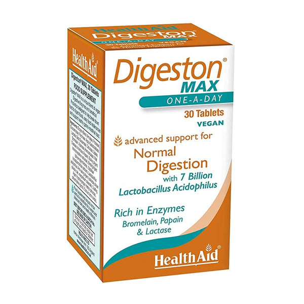HealthAid Digeston Max, 30 Ct - My Vitamin Store