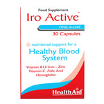 HealthAid Iro Active, 30 Ct - My Vitamin Store
