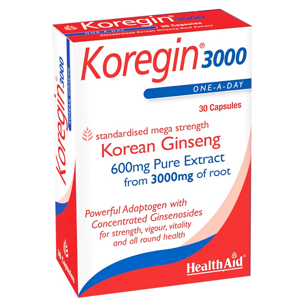 HealthAid Koregin 3000 (Korean Ginseng) - My Vitamin Store