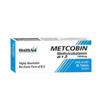 HealthAid Metcobin Methylcobalamin 1000mcg, 30 Ct - My Vitamin Store