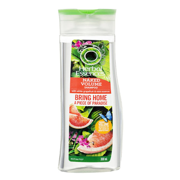 Herbal Essences Naked Volume Shampoo with White Grapefruit & Mint Essences, 300ml - My Vitamin Store