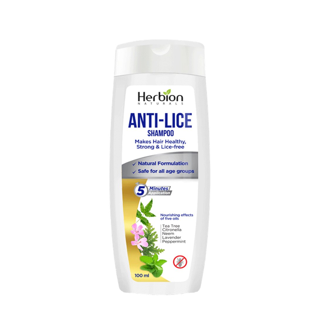 Herbion Anti-Lice Shampoo, 100ml - My Vitamin Store