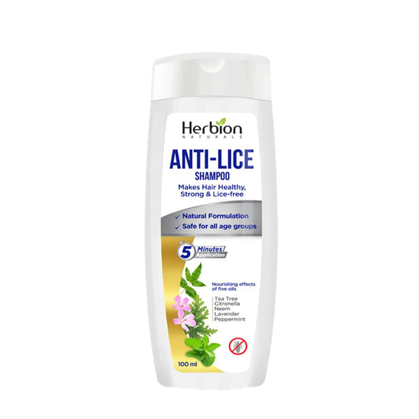 Herbion Anti-Lice Shampoo, 100ml - My Vitamin Store