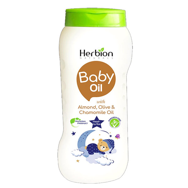 Herbion Baby Oil, 200ml - My Vitamin Store