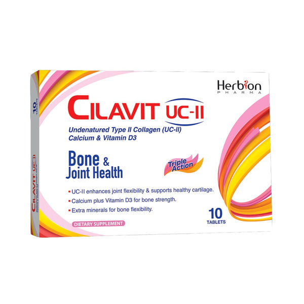 Herbion Cilavit UC - II Bone & Joint Health, 10 Ct - My Vitamin Store