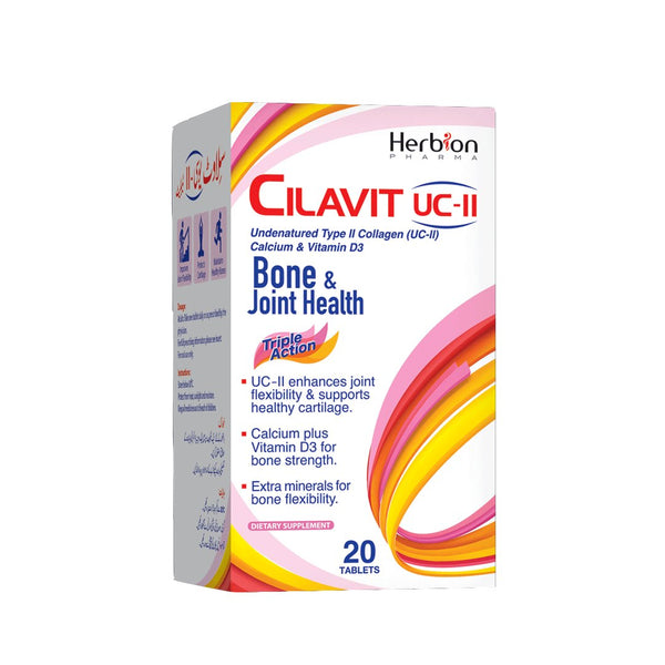 Herbion Cilavit UC - II Bone & Joint Health, 20 Ct - My Vitamin Store