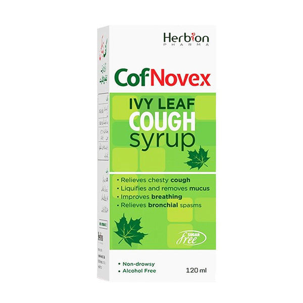 Herbion CofNovex Cough Syrup, 120ml - My Vitamin Store