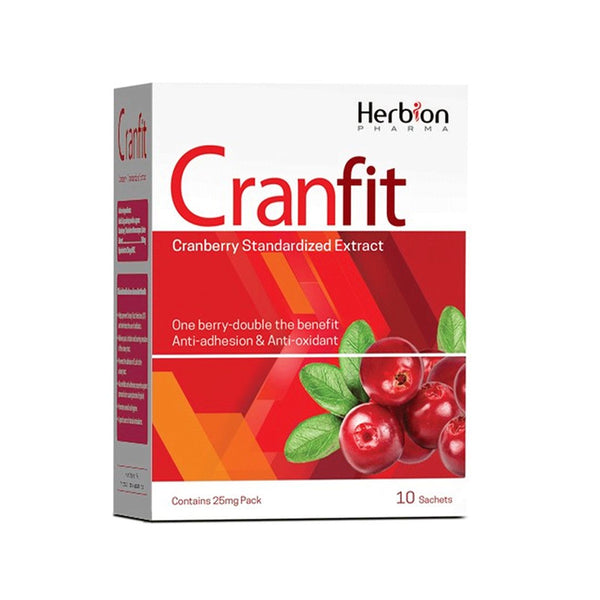 Herbion Cranfit Sachet Sugar Free, 10 Ct - My Vitamin Store