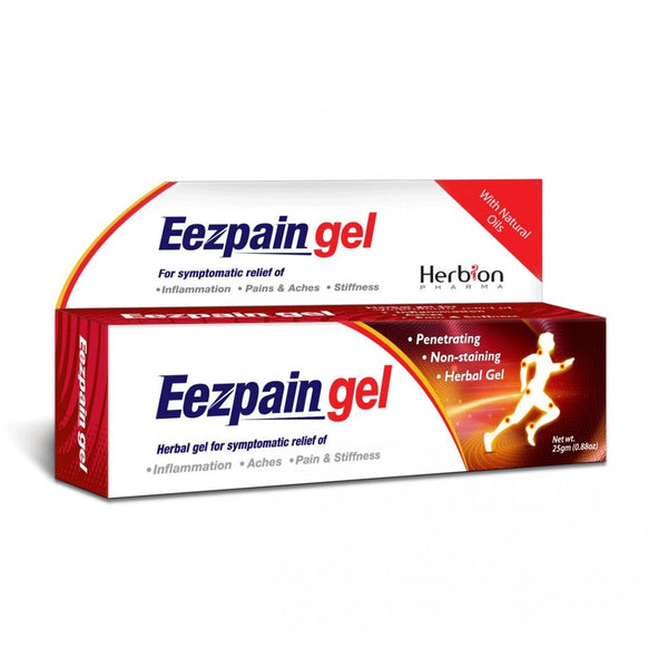 Herbion Eezpain Gel, 25g - My Vitamin Store