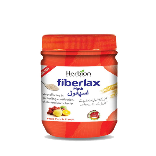 Herbion Fiberlax Fruit Punch Husk, 85g - My Vitamin Store
