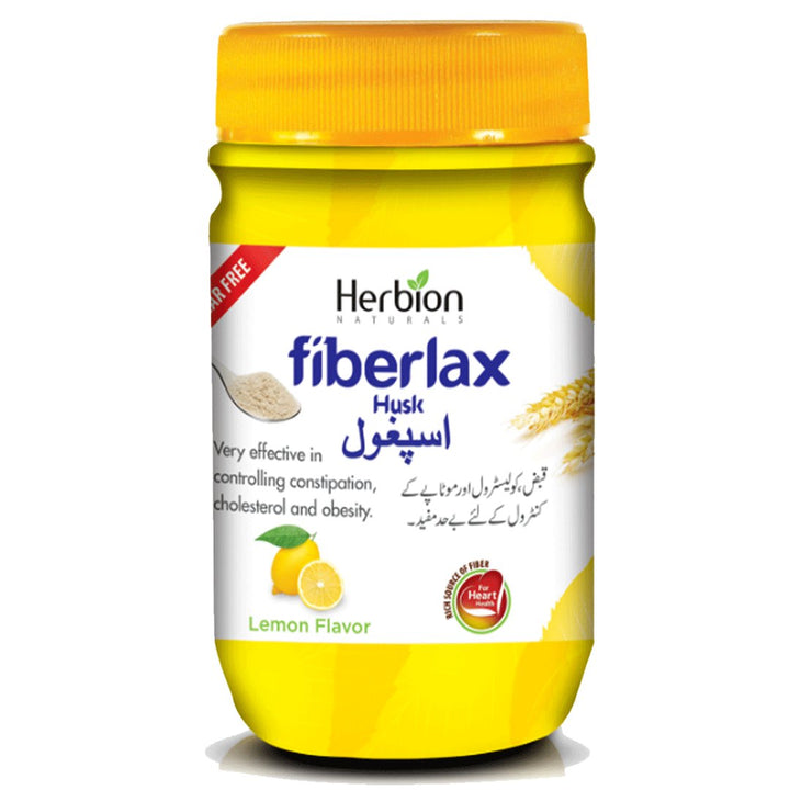 Herbion Fiberlax Lemon Husk, 140g - My Vitamin Store