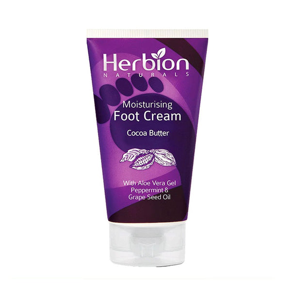 Herbion Moisturising Foot Cream Cocoa Butter, 100ml - My Vitamin Store