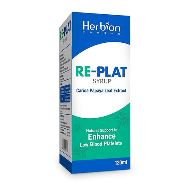Herbion Re-Plat Syrup, 120ml - My Vitamin Store