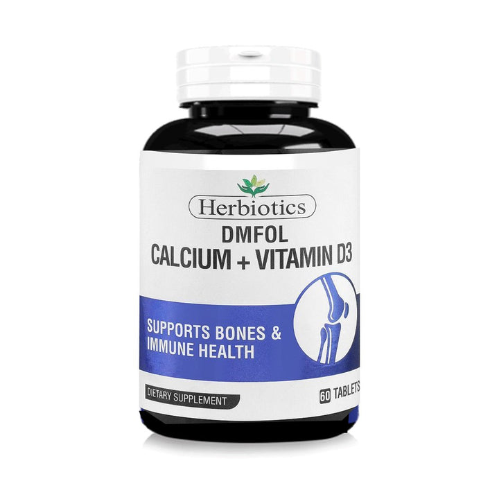 Herbiotics Dmfol (Calcium + Vitamin D3), 60 Ct - My Vitamin Store