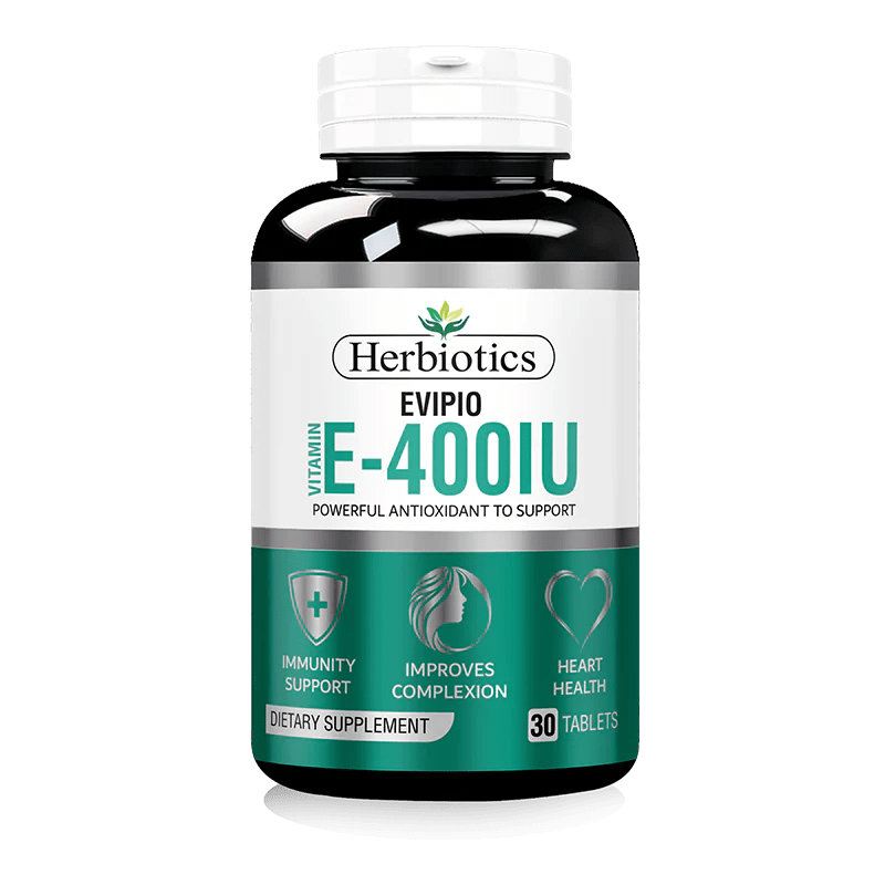Herbiotics Evipio (Vitamin E-400 IU), 30 Ct - My Vitamin Store