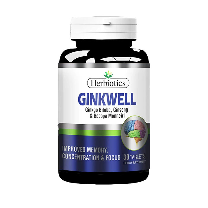 Herbiotics Ginkwell, 30 Ct - My Vitamin Store