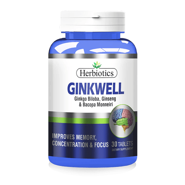 Herbiotics Ginkwell, 30 Ct - My Vitamin Store