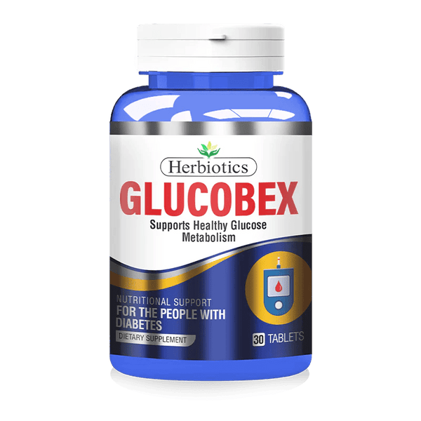 Herbiotics Glucobex, 30 Ct - My Vitamin Store