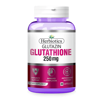 Herbiotics Glutazin (Glutathione) 250mg, 30 Ct - My Vitamin Store