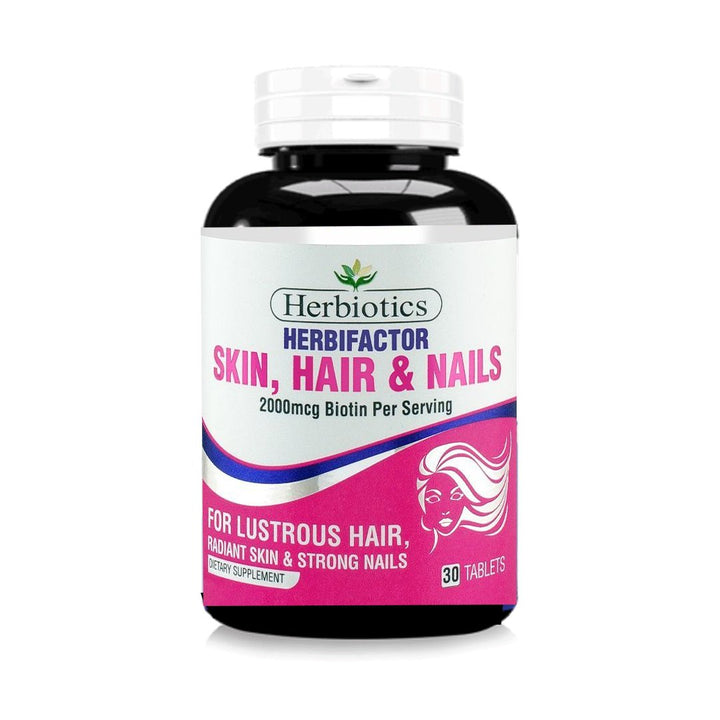 Herbiotics Herbifactor Hair, Skin & Nails, 30 Ct - My Vitamin Store
