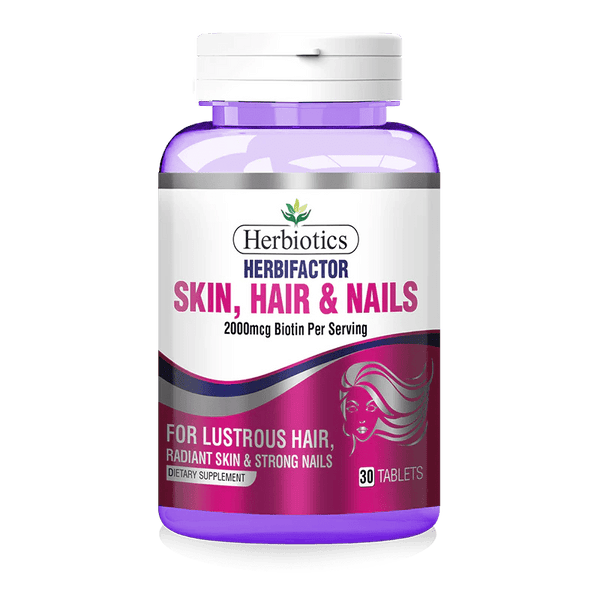 Herbiotics Herbifactor Hair, Skin & Nails, 30 Ct - My Vitamin Store