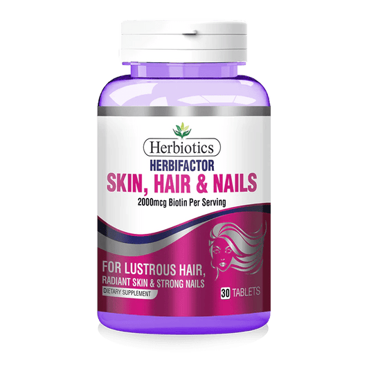 Herbiotics Herbifactor Hair, Skin & Nails, 30 Ct - My Vitamin Store