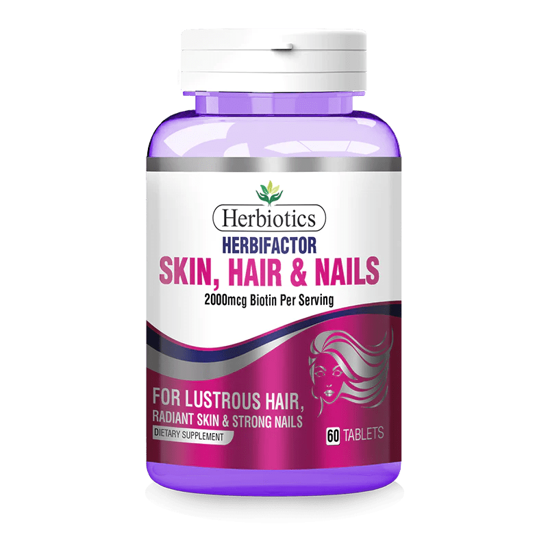 Herbiotics Herbifactor Hair, Skin & Nails, 60 Ct - My Vitamin Store