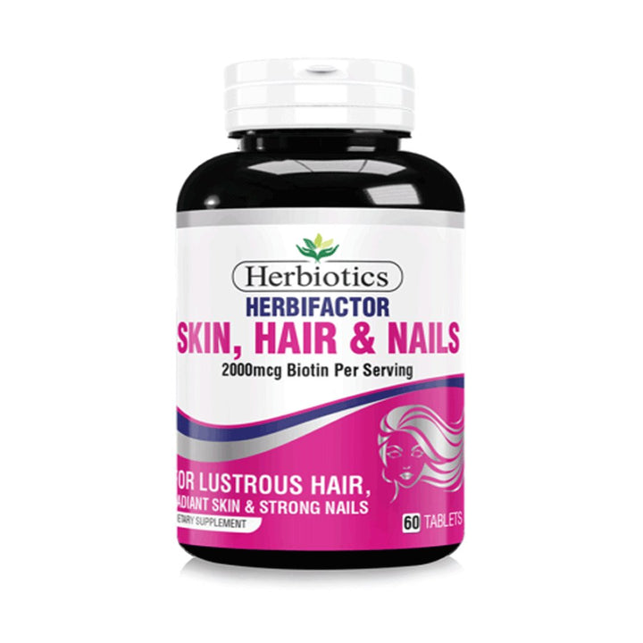 Herbiotics Herbifactor Hair, Skin & Nails, 60 Ct - My Vitamin Store