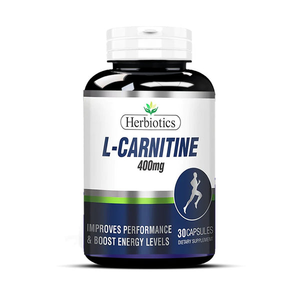 Herbiotics L-Carnitine 400mg, 30 Ct - My Vitamin Store
