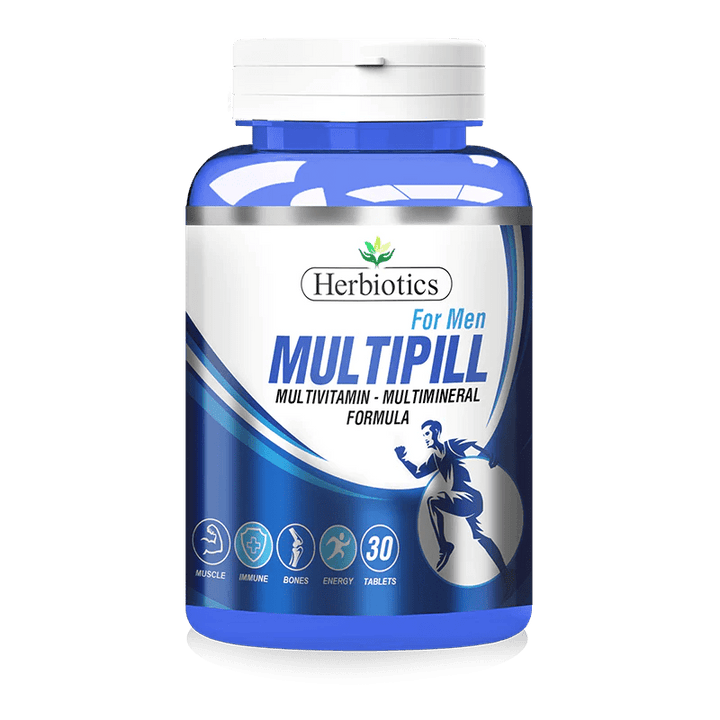 Herbiotics Multipill for Men, 30 Ct - My Vitamin Store