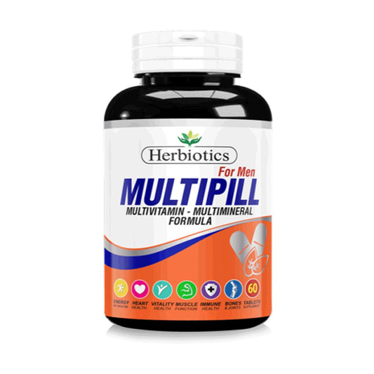 Herbiotics Multipill for Men, 60 Ct - My Vitamin Store