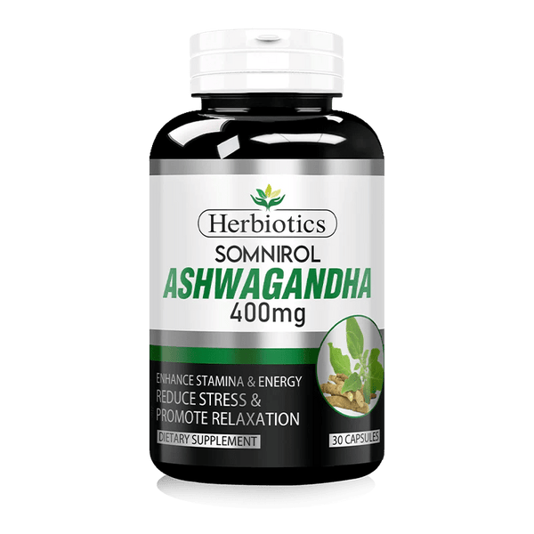 Herbiotics Somnirol (Ashwagandha), 30 Ct - My Vitamin Store