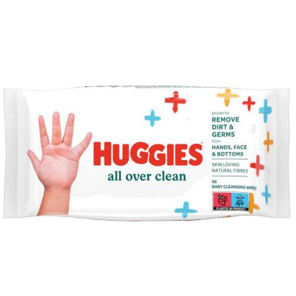 Huggies All Over Clean Wipes, 56 Ct - My Vitamin Store