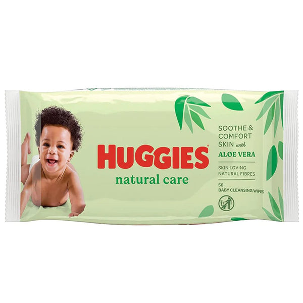 Huggies Natural Care Wipes, 56 Ct - My Vitamin Store