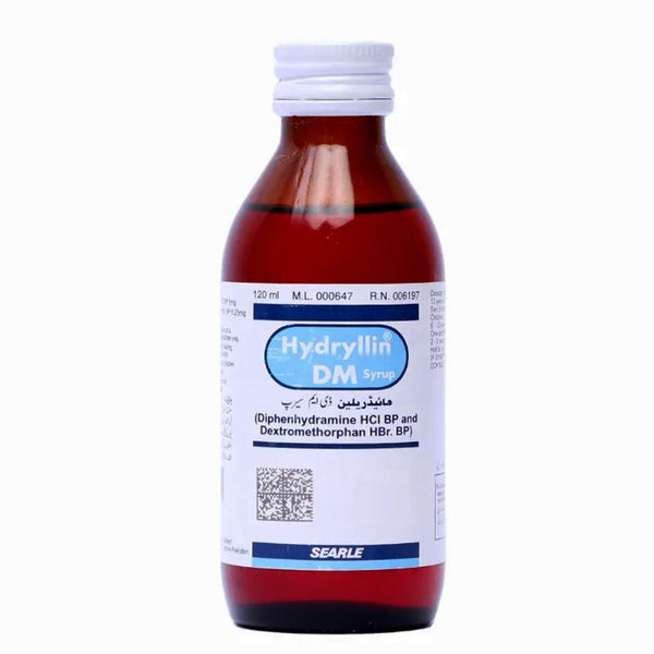 Hydryllin DM Syrup, 120 ml - My Vitamin Store