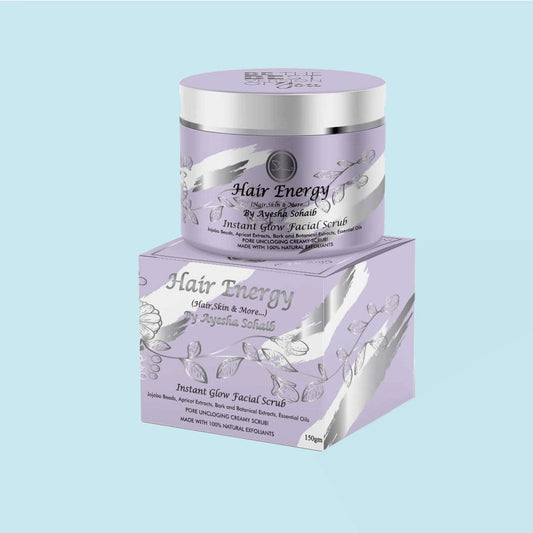 Instant Glow Facial Scrub - Hair Energy - My Vitamin Store