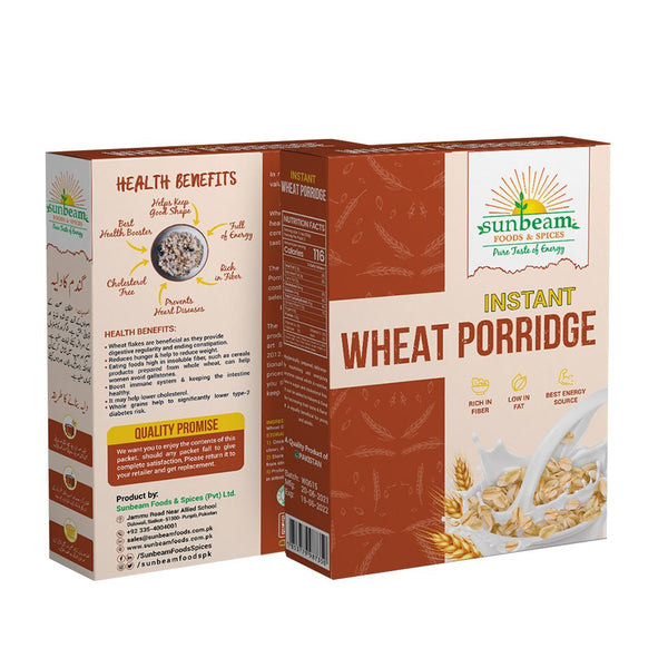Instant Wheat Porridge, 100g - Sunbeam - My Vitamin Store