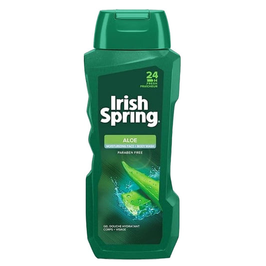 Irish Spring Aloe Moisturizing Face + Body Wash, 532ml - My Vitamin Store