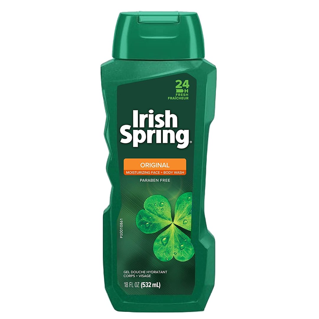 Irish Spring Original Moisturizing Face + Body Wash, 532ml - My Vitamin Store