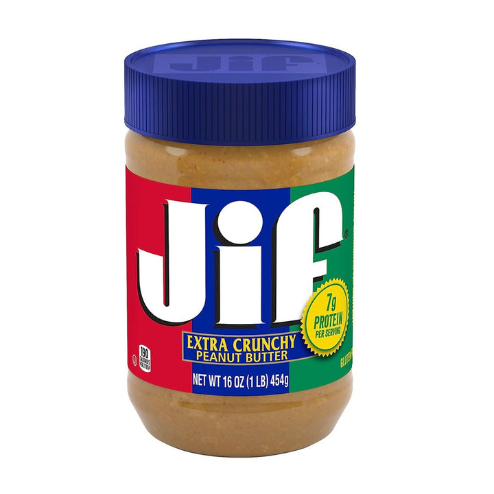 Jif Extra Crunchy Peanut Butter, 454g - My Vitamin Store