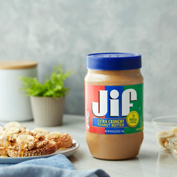 Jif Extra Crunchy Peanut Butter, 454g - My Vitamin Store