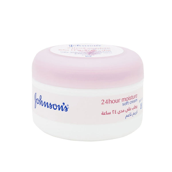 Johnson's 24H Moisture Soft Cream, 200ml - My Vitamin Store